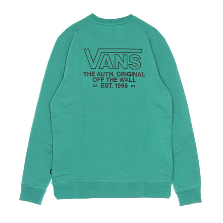 VANS Felpa Girocollo Uomo Sequence Crew Porcelain Green da uomo