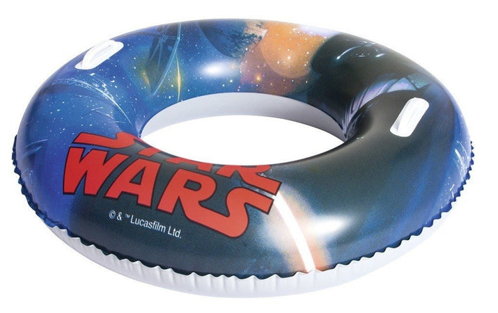 Salvagente Ciambella Gonfiabile Con Maniglie Star Wars 91cm Per Mare Piscina 019952