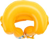 Giubbotto Da Nuoto Gonfiabile Per Bambini Piccoli Galleggiamento 51x46cm Giallo 019948