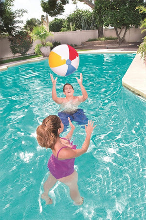 Pallone Palla Da Spiaggia Mare Piscina A Spicchi Gonfiabile 61 Cm Divertimento 019947