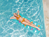 Materassino Gonfiabile 18 Buchi Fashion Mare Piscina Traparente Colorato 188x71cm 019951