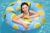 Ciambella Salvagente Gonfiabile Per Piscina Stampa Al Limone Profumato ø119cm 019976