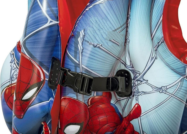 Giubbotto Di Salvataggio Gonfiabile A 3 Camere Per Bambini Spiderman Rosso 019963