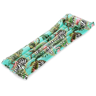 Materassino Gonfiabile Fantasia Floreale 183x69cm Per Mare Spiaggia Piscina 019962