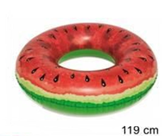Ciambella Galleggiante Salvagente Gonfiabile Mare Piscina Forma Anguria Ananas 019960