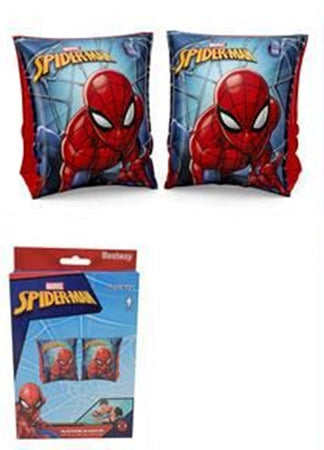 Braccioli Gonfiabili Stampa Spiderman 23x15cm Mare Piscina Estate Per Bambini 019943