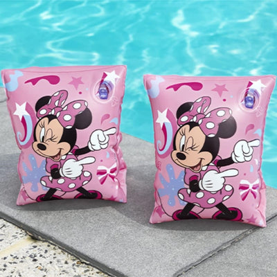 Braccioli Gonfiabili Minnie Valvole Sicurezza Accessori Mare Piscina 23x15cm 019968