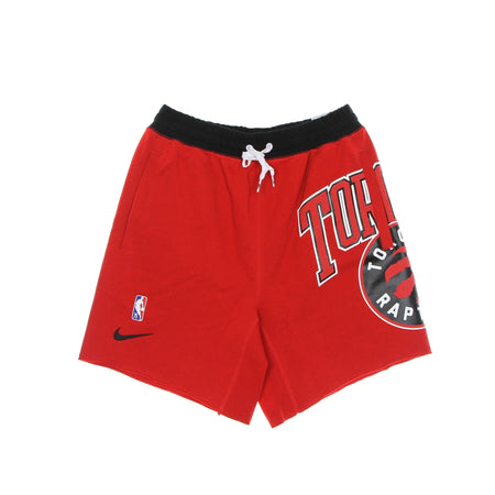 NIKE NBA Pantalone Corto Tuta Uomo Nba Short Fleece Courtside 75 Torrap University Red/black/white/black da uomo