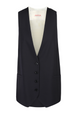 JUCCA Jucca - Gilet - 451722 - Blu/Panna da donna