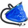 Pompa A Pedale Blu 3lt Gonfiatore Portatile Piedi Gonfiabile A Soffietto 23x17cm 016999