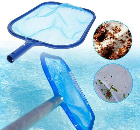 Retino Per Pulizia Foglie Sporco Dalla Piscina Telaio A Rete Resistente 32x31cm 016138