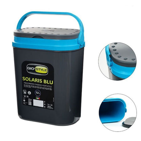 Frigo Frigorifero Passivo Portatile Solaris Termico Da 12 Lt 29,5x19,5x37,5cm Viaggio