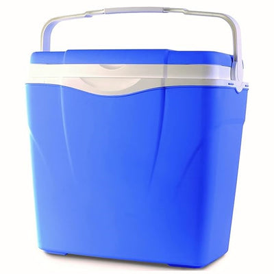 Borsa Termica Frigo Antarctica In Plastica Da Viaggio Da 25lt Blu Con Maniglia 016673
