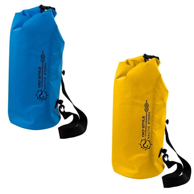Borsa Termica Impermeabile Dry Bag Nautic Storm Large Capacita' Da 16 Lt ø23x63cm