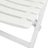 Set Salotto Con 2 Sedie Tavolo Da Giardino Pieghevole Resistente Camping Bianco 006669