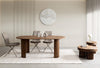 Tavolino Dacca struttura in legno di mango per interni
