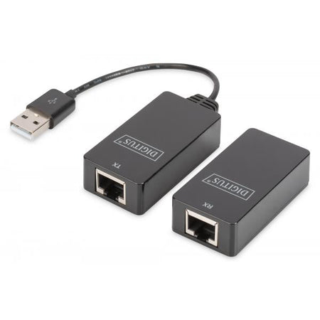 Estensore Di Linea Usb fino a 45 Metri - Ripetitore di segnali USB per estendere la connessione USB fino a 45 metri di distanza tramite cavo di rete