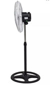 Ventilatore In Acciaio 65w A Piantana Antiribaltamento Con 5 Pale 3 Velocità 6057001ml