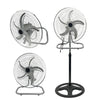 Ventilatore 3in1 A Piantana Tavolo Muro 50cm 65 Watt Con 5 Pale 3 Velocità 6057002ml