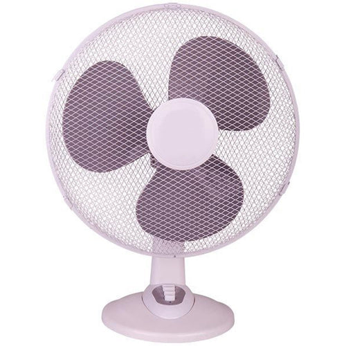 Ventilatore Da Tavolo Scrivania ⌀41cm 45 Watt Con 3 Velocita' 3 Pale Grigio 6597006
