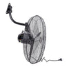 Ventilatore Da Parete Industriale ⌀76cm 200 Watt Con 3 Pale Montaggio A Muro 6158054