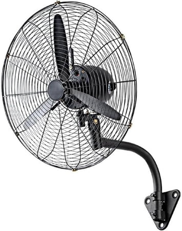 Ventilatore Da Parete Industriale ⌀76cm 200 Watt Con 3 Pale Montaggio A Muro 6158054