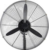 Ventilatore Da Parete Industriale ⌀76cm 200 Watt Con 3 Pale Montaggio A Muro 6158054