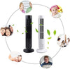 Ventilatore Verticale A Torre Senza Pale Portatile Ricarica Usb 3w 2 Velocita' 11x34cm
