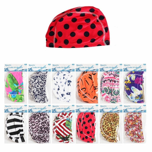 Cuffia Nuoto Per Piscina Estate In Tessuto Unisex Varie Fantasie Miste 25x17 Cm 605435