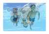 Occhialini Da Nuoto Piscina  In Silicone Per Bambini 7-14 Anni Ocean Crest 3 Colori 21065