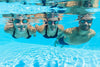 Occhialini Da Nuoto Piscina A Specchio Protezione Uv Ocean Swell 14+ Anni 3 Colori 21066
