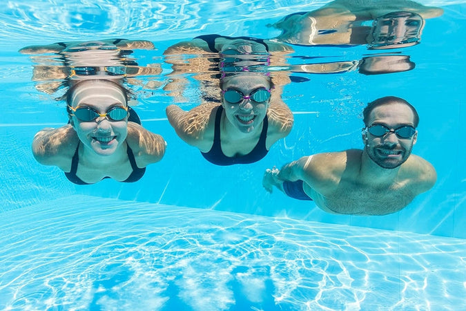 Occhialini Da Nuoto Piscina A Specchio Protezione Uv Ocean Swell 14+ Anni 3 Colori 21066