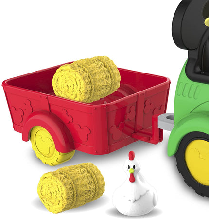 Topolino Trattore con rimorchio con 1 personaggio da 8 cm