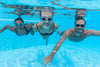 Kit 3 Paia Di Occhialini Piscina Da Nuoto Ix-1400 Colorati Per Adulti 14+ Anni 21095