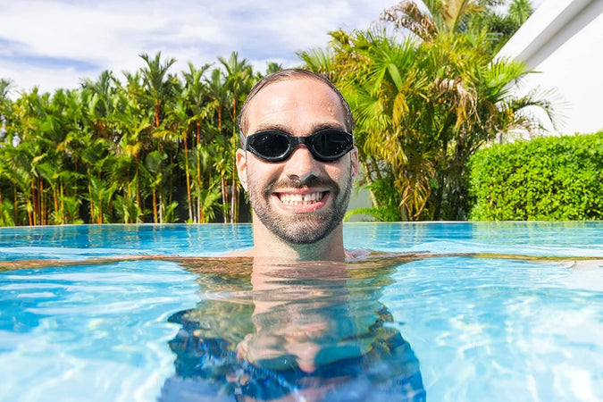 Kit 3 Paia Di Occhialini Piscina Da Nuoto Ix-1400 Colorati Per Adulti 14+ Anni 21095