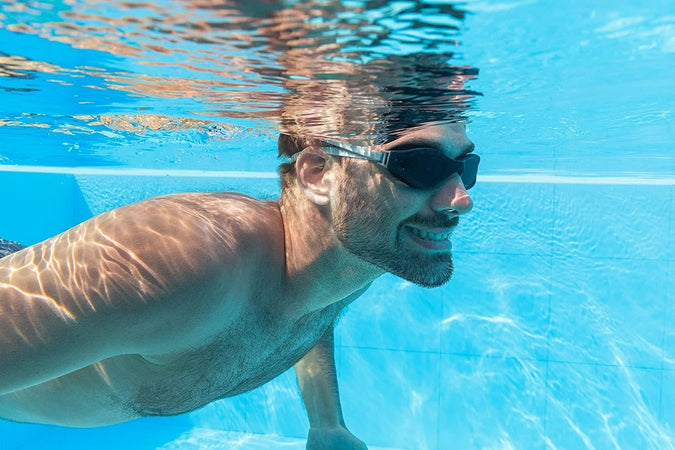 Kit 3 Paia Di Occhialini Piscina Da Nuoto Ix-1400 Colorati Per Adulti 14+ Anni 21095