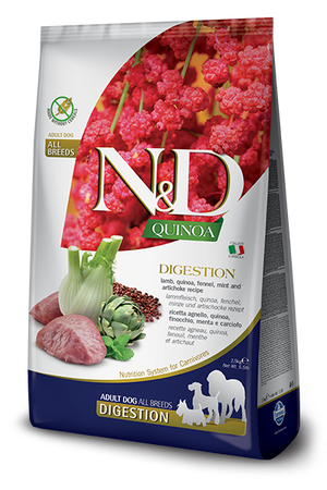 Farmina N&D Quinoa Digestion mangime secco Cani agnello e finocchio