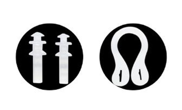 Occhialini Nuoto Con Tappi Per Naso Orecchie Regolabili Antiappannamento 5 Colori 605422