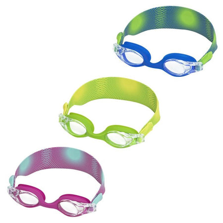 Occhialini Da Nuoto Splashflex Cinturino Regolabile Per Bambini 7+ Anni 3 Colori 21177