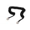 CAVO DIGITUS PER CORNETTA TELEFONICA A SPIRALE MT 4 (CM 60) BLACK