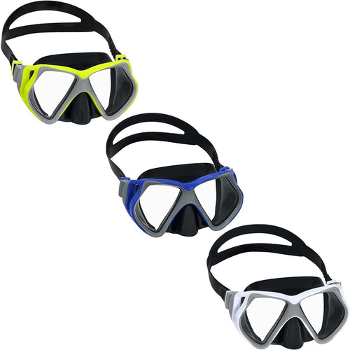 Maschera Dominator Pro Per Immersioni Sottomarine Nuoto Da 14+ Anni 3 Colori 22075