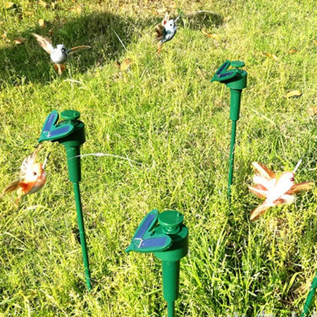 Colibrì Volante A Energia Solare A Batteria Uccelli Svolazzanti Per Decorazione Esterna