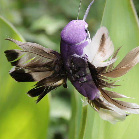 Colibrì Volante A Energia Solare A Batteria Uccelli Svolazzanti Per Decorazione Esterna