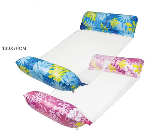 Materassino Gonfiabile Per Piscina Mare Amaca Materasso 130x70cm Design Tropicale 628528