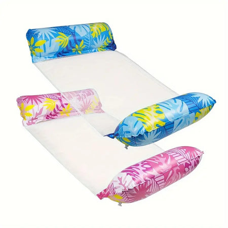 Materassino Gonfiabile Per Piscina Mare Amaca Materasso 130x70cm Design Tropicale 628528