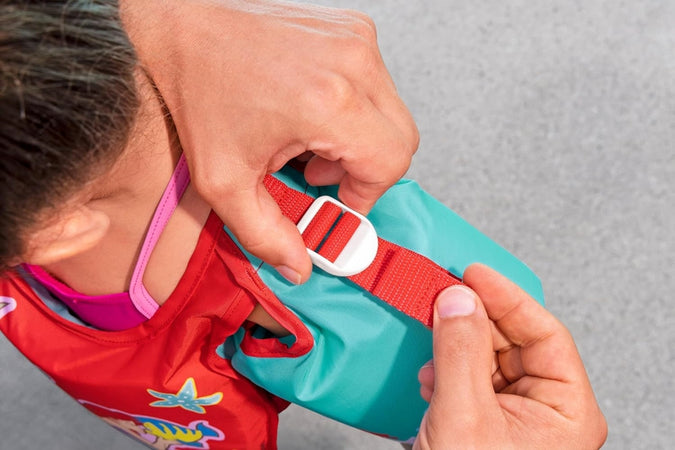 Giubbetto Salvagente Nuoto Sirenetta Ariel Gilet Con Braccioli Bambini 3-6 Anni ‎9101i