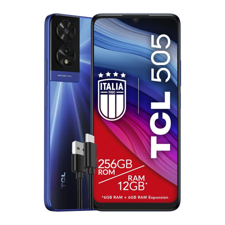 Tcl 505 6+256gb 6.75 Ocean Blue ita