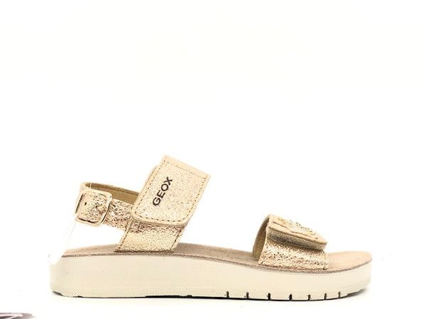 GEOX Sandalo Bambina Costarei Gold