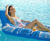 Poltrona Lounge Gonfiabile Galleggiante Con Portabicchieri Piscina 170x110cm 628534