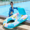 Poltrona Lounge Gonfiabile Galleggiante Con Portabicchieri Piscina 170x110cm 628534